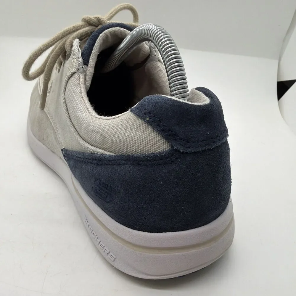 Size 8.5 Skechers Relaxed Fit Elent Arven Men's Boat Shoes Beige 65494